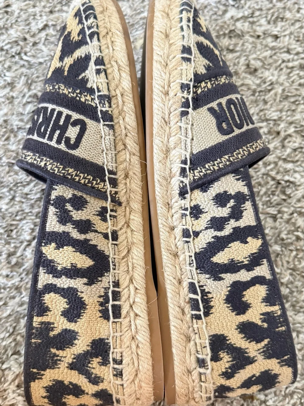 Dior espadrilles bold